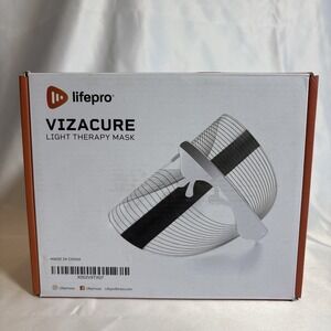 LifePro Vizacure LED Face & Neck Skincare Mask Light Therapy